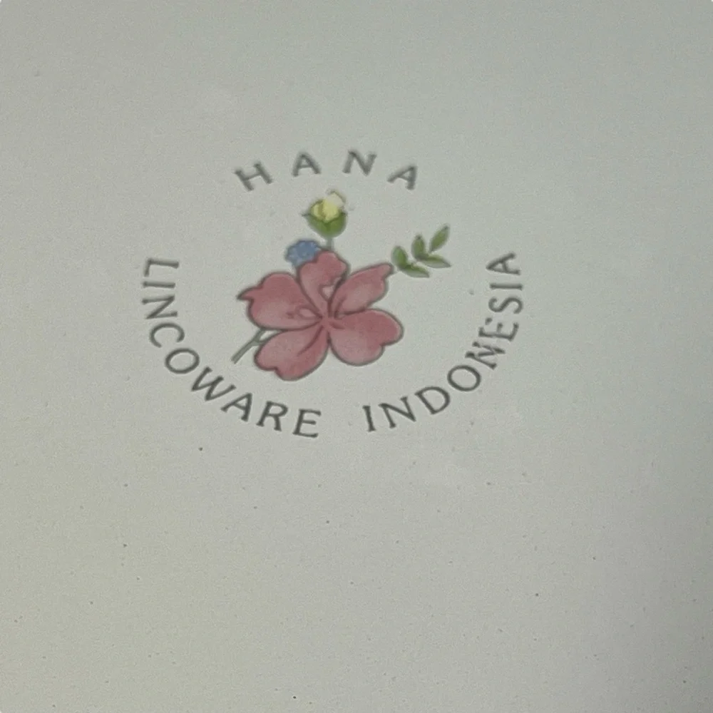 Lincoware Hana Enamelware Nesting Bowls Vintage Pink and Blue Floral Mot…